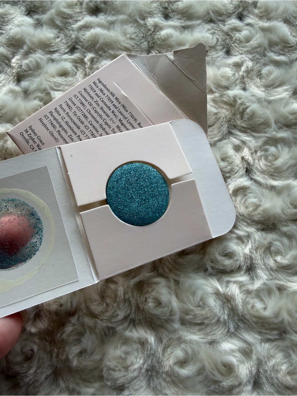 💰5/$25💰Sydney Grace Royal Enchantment Shimmery Teal Blue Eyeshadow